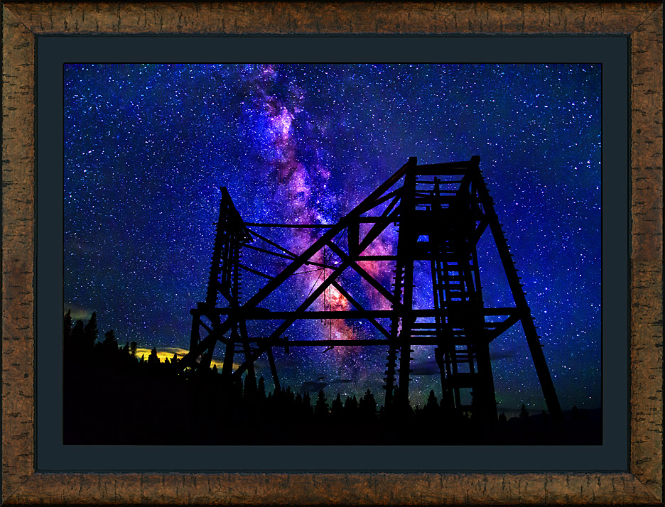 framed mining the stars