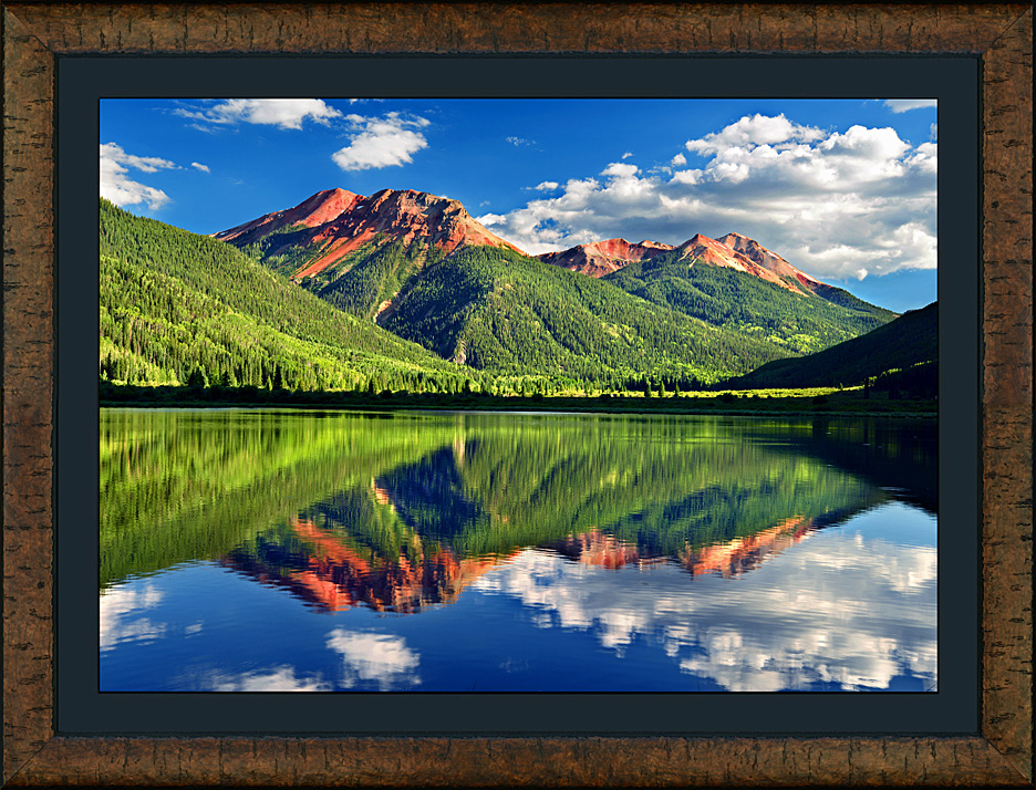 framed crystal lake