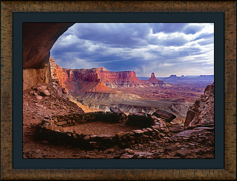 framed ancient vistas