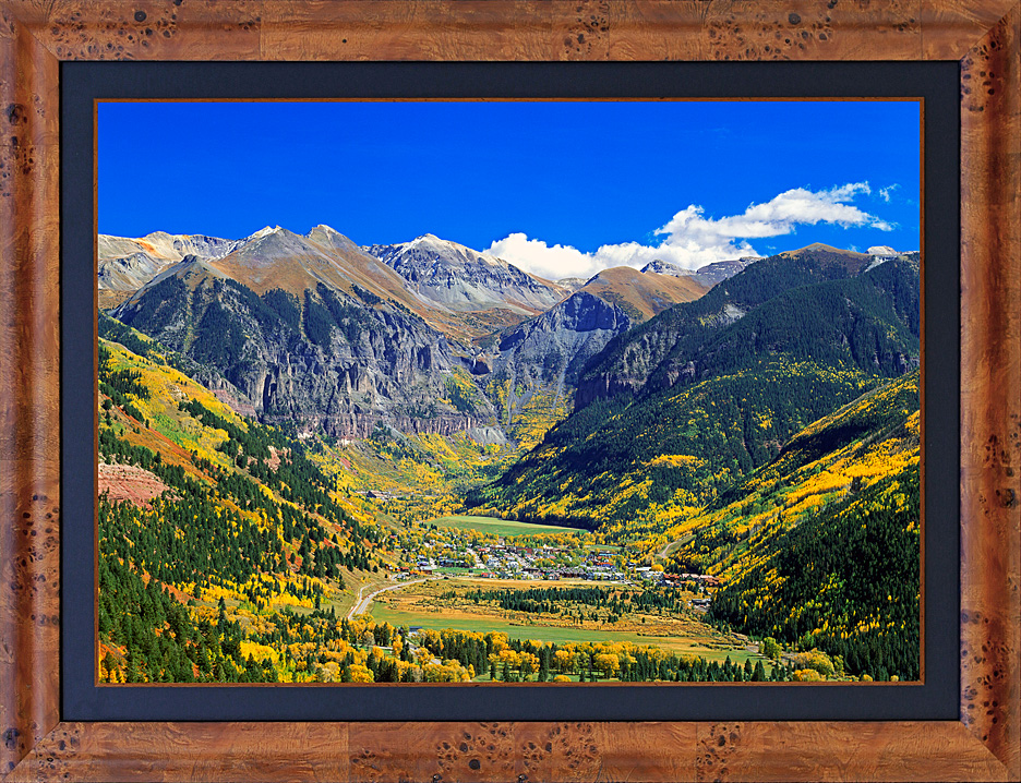 framed autumn in box canyon - LGB