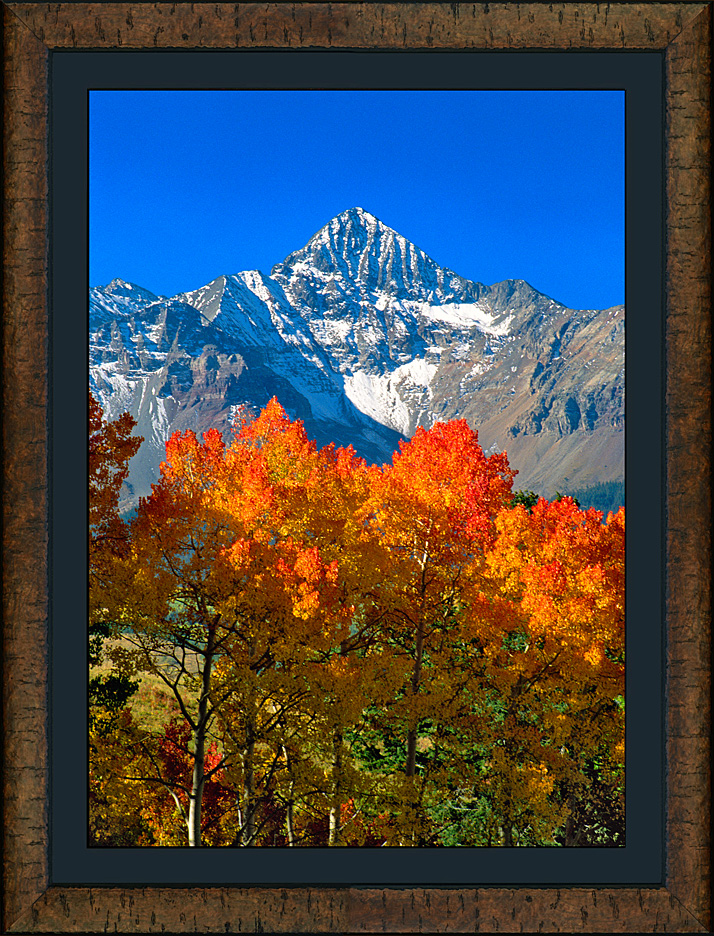 framed autumns mantle