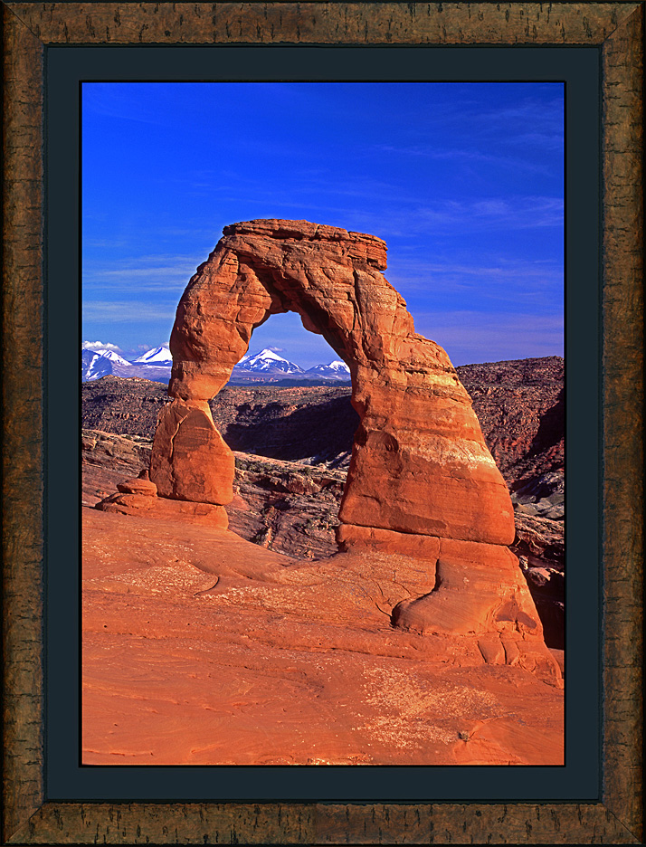 framed delicate arch 1