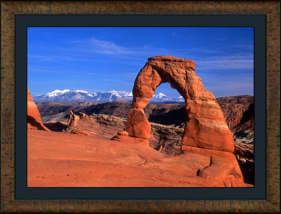framed delicate arch 2