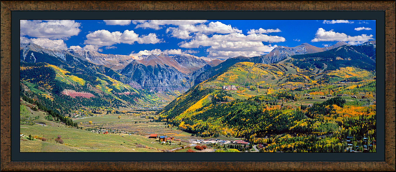 framed pan telluride valley