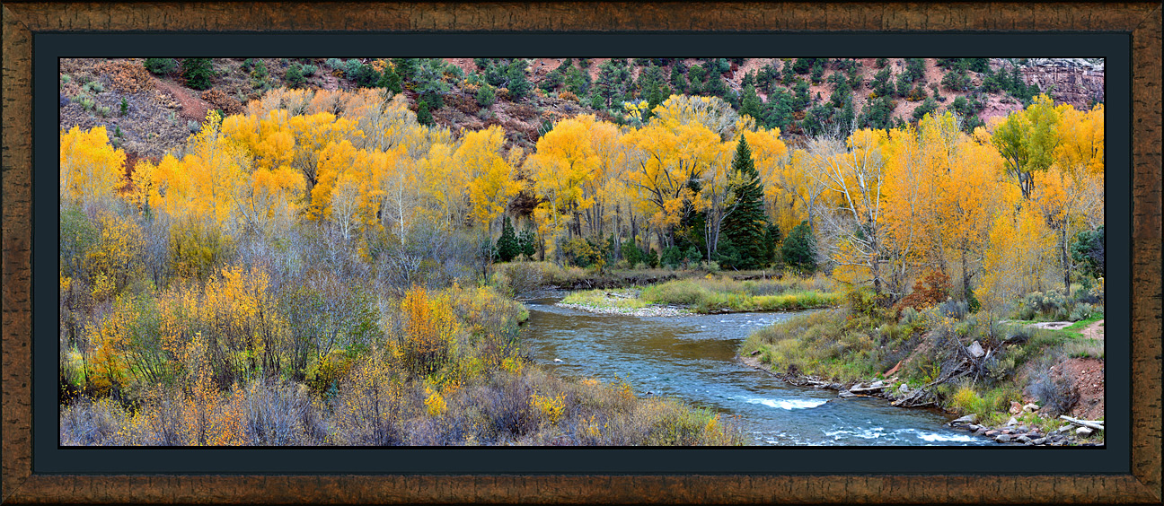 framed pan san miguel river