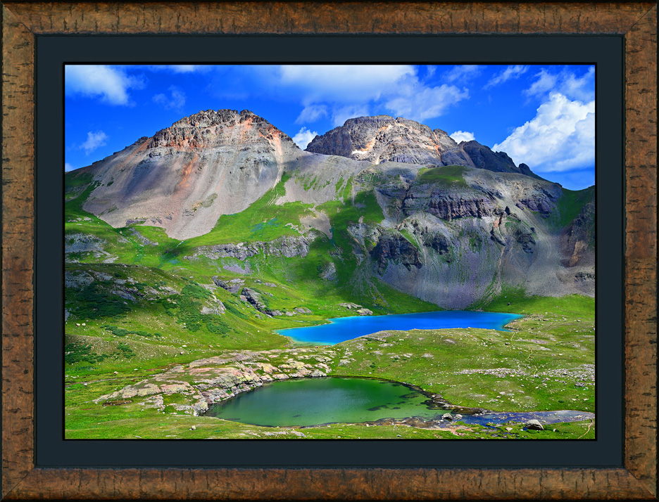 Framed Alpine Summer