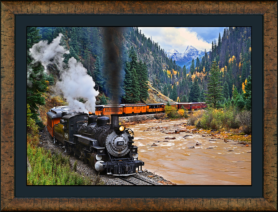 framed animas canyon express