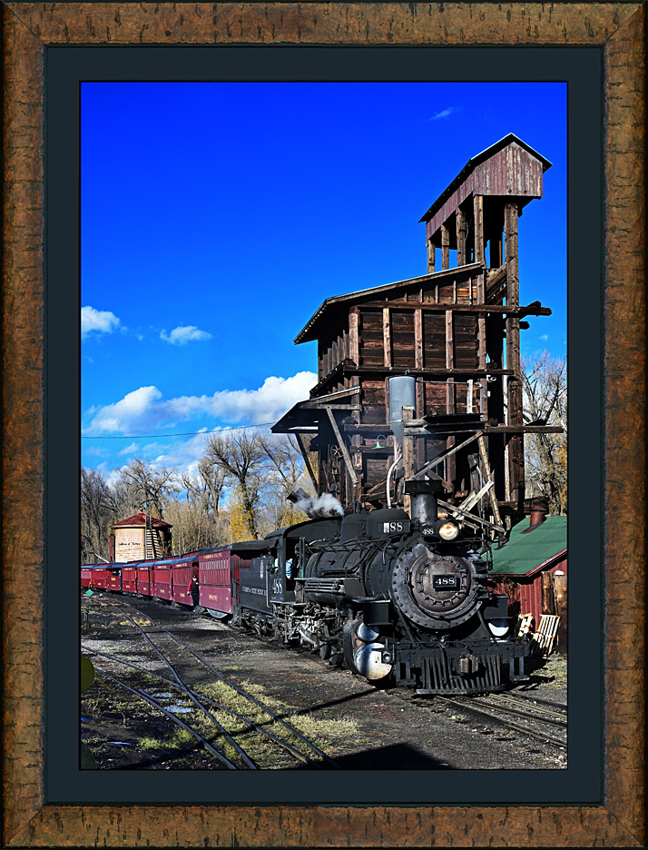 framed chama coal tipple