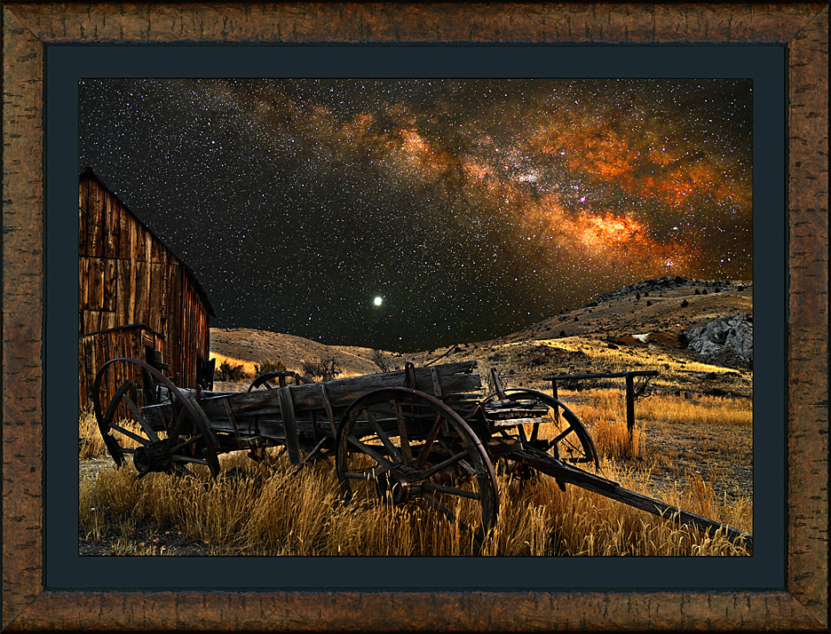 framed hitch your wagon