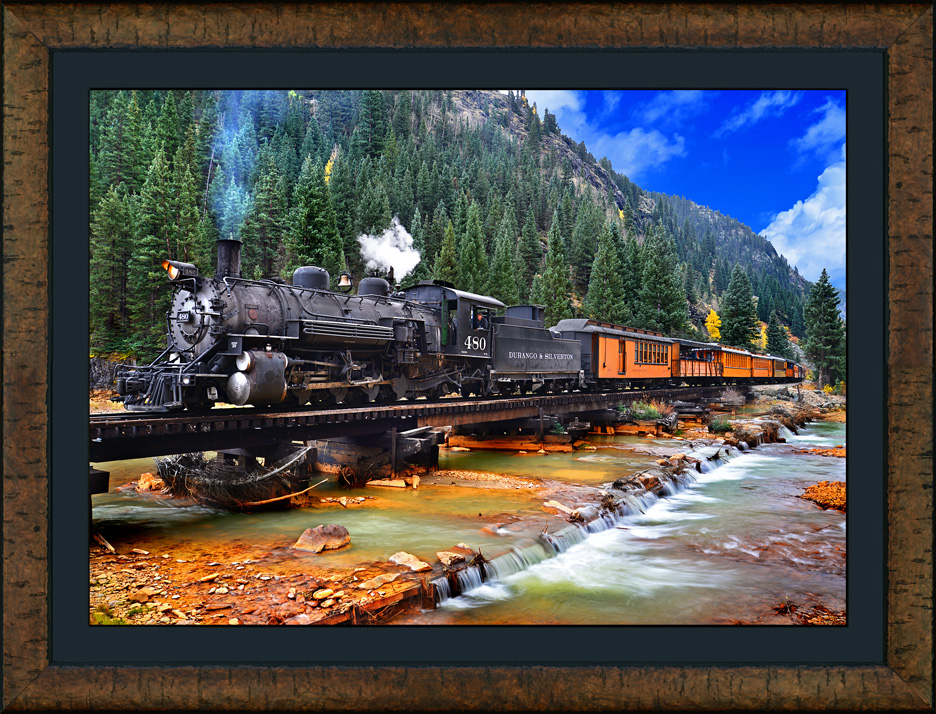 framed iron horse to silverton