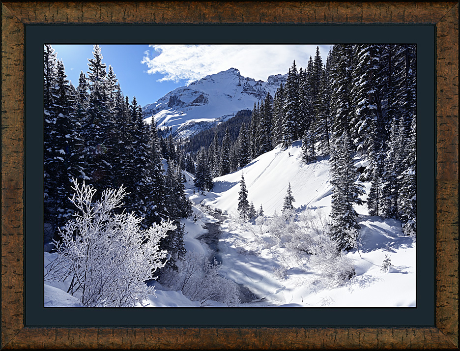 Framed Lake Fork Winter