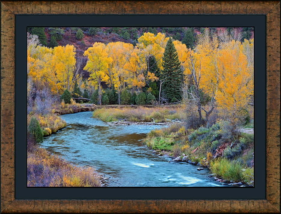 framed san miguel autumn