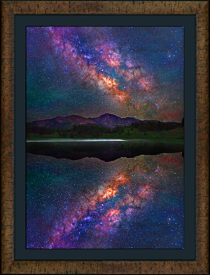 framed starry starry night
