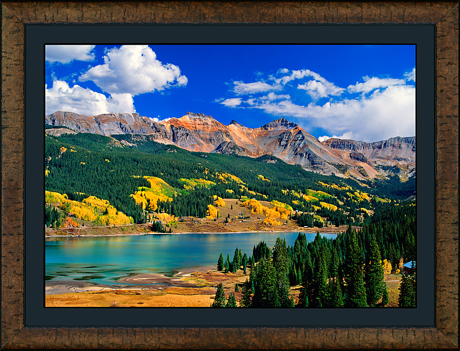 Framed Trout Lake Autumn