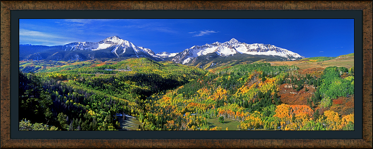 framed pan san miguel range