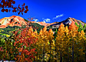 red mountain autumn