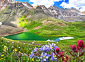 upper blue lake